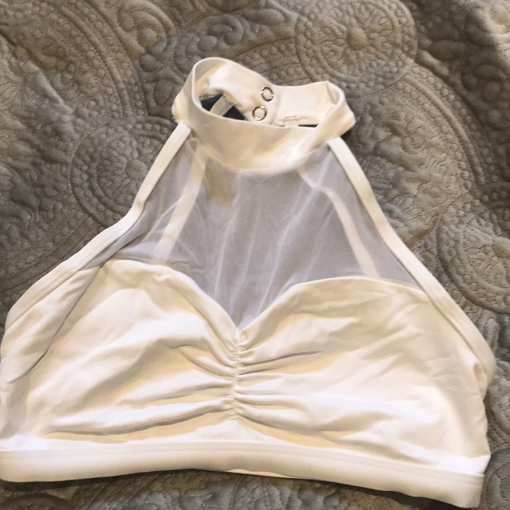 Cropped dance top